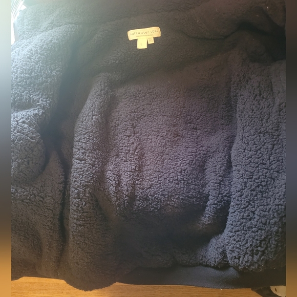 Saltwater Luxe Quilted Puffer Jacket, VGUC, Size L - Picture 8 of 10